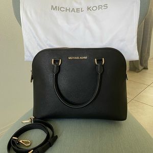 Michael Kors Cindy Dome Satchel Medium